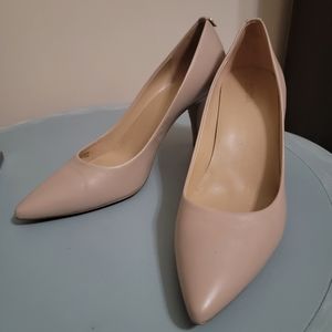 12 Womens Nude Heels 3.5" MICHAEL Michael Kohrs